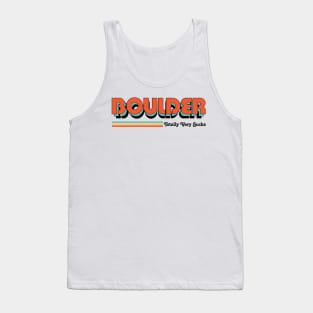 Boulder - Totally Very Sucks Tank Top